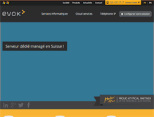 Tablet Screenshot of evok.com